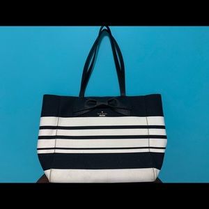 Kate Spade canvas tote
